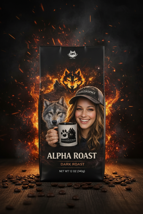 Wolfbeans Alpha Roast Dark Roast Coffee