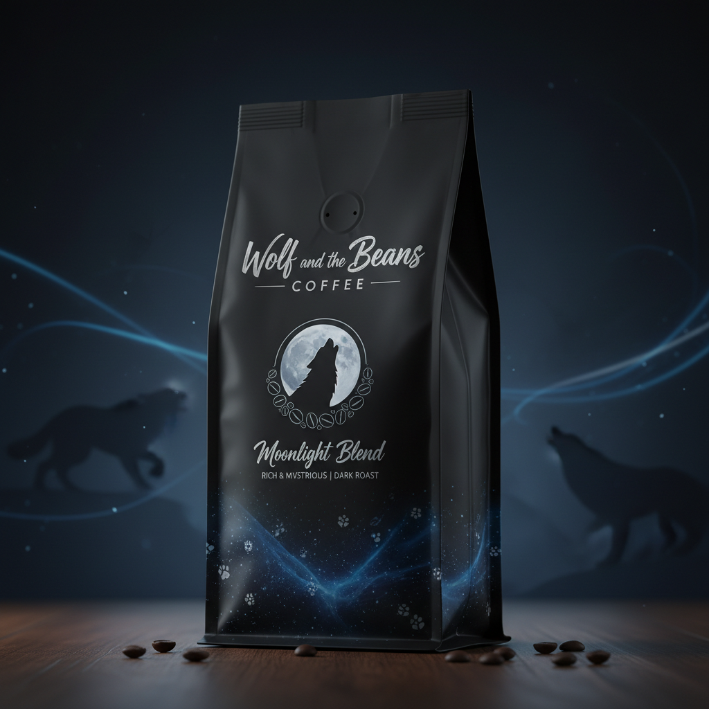 Wolf and the Beans Coffee - Moonlight Blend